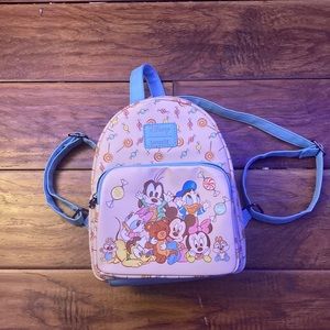 mickey and friends candy loungefly mini backpack BRAND NEW